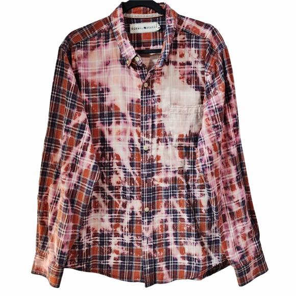 Follow The Word Not The Herd Plaid Shirt, 1X - Picture 3 of 4